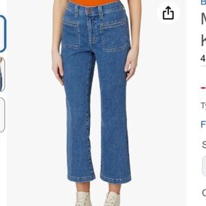 Madewell Mid-Rise Kick Out Jeans